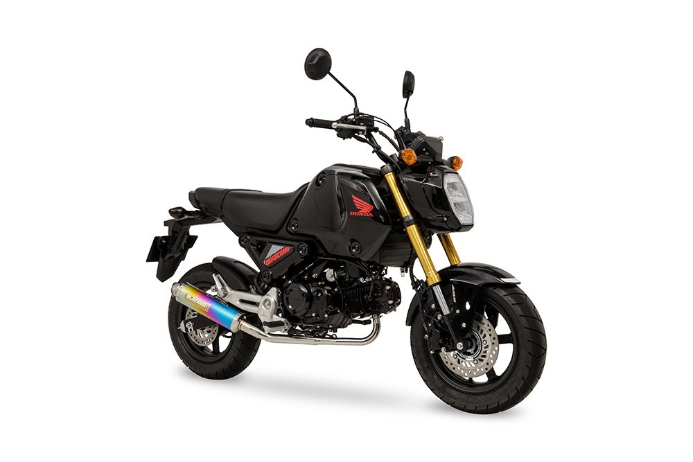 Full Exhaust Zero GROM 2021-22/23/24- ANO Anodized Titanium Grom