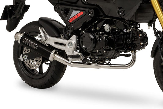Full Exhaust Zero GROM 2021-2022/ 2023/ 2024- Black Pearl Kai/Gloss Black Grom