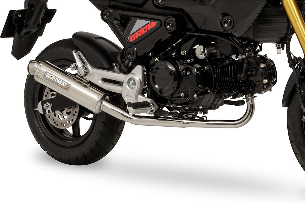 Full Exhaust Zero GROM 2021-2022/ 2023/ 2024- SUS Stainless Polish GROM