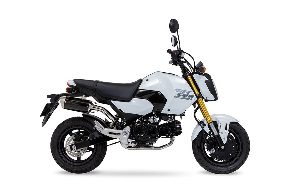 Full Exhaust MX 21-22/23- GROM Black Pearl-Kai/Gloss Black GROM