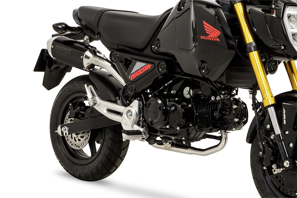 Full Exhaust MX 21-22/23- GROM Black Pearl-Kai/Gloss Black GROM