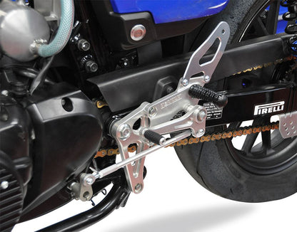 Rear Set Kit Racing GB350/GB350S 2021-2022/ 2023- Silver Anodized 1 Set