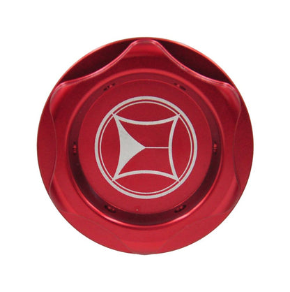 Oil Filler Cap M20XP1.5 Crown Type RED Red Anodized 1 pc