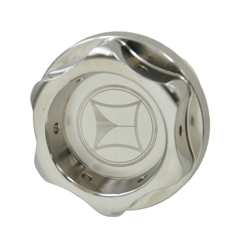 Oil Filler Cap M24XP3.0 Crown Type NICKEL 1 pc.