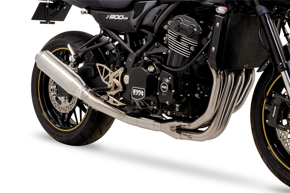 Titanium Full Exhaust Monster Z900RS/CAFE 2018-2022 2023- Aluminum Cafe