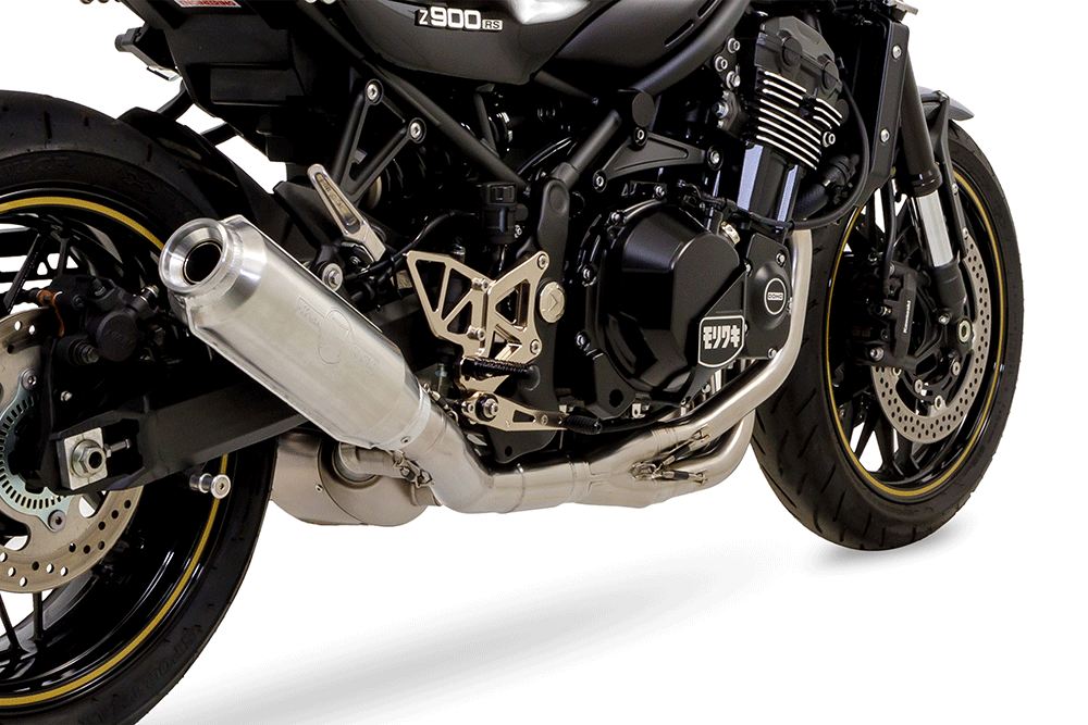 Titanium Full Exhaust Monster Z900RS/CAFE 2018-2022 2023- Aluminum Cafe