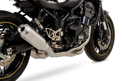 Titanium Full Exhaust Monster Z900RS/CAFE 2018-2022 2023- Aluminum Cafe