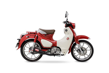 フルエキゾースト メガホン SUPER CUB C125 2021-23 / 2024- ブラック 耐熱黒塗装 スーパーカブ