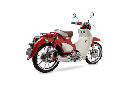 Full Exhaust Short Monster HG-Ti Super Cub C125 2021-23, 2024- Heat Gradation Titanium