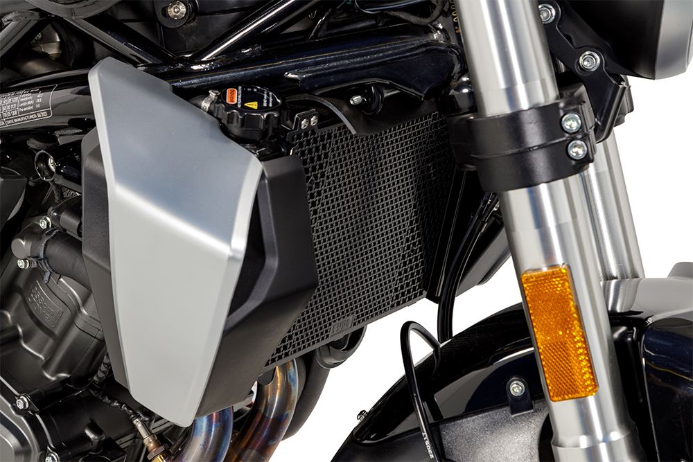 Radiator Core Guard BLACK X350 2023- Black Harley Davidson