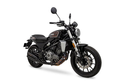 Slip-on Exhaust Cross Twin X350 2023- Black Heat-resistant Black Paint Harley
