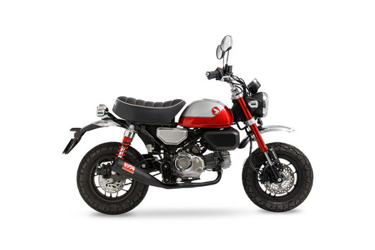 Full Exhaust Megaphone Monkey125 2022-2023 / 2024- Black Heat-Resistant Black Paint Monkey
