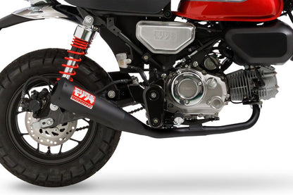 Full Exhaust Megaphone Monkey125 2022-2023 / 2024- Black Heat-Resistant Black Paint Monkey