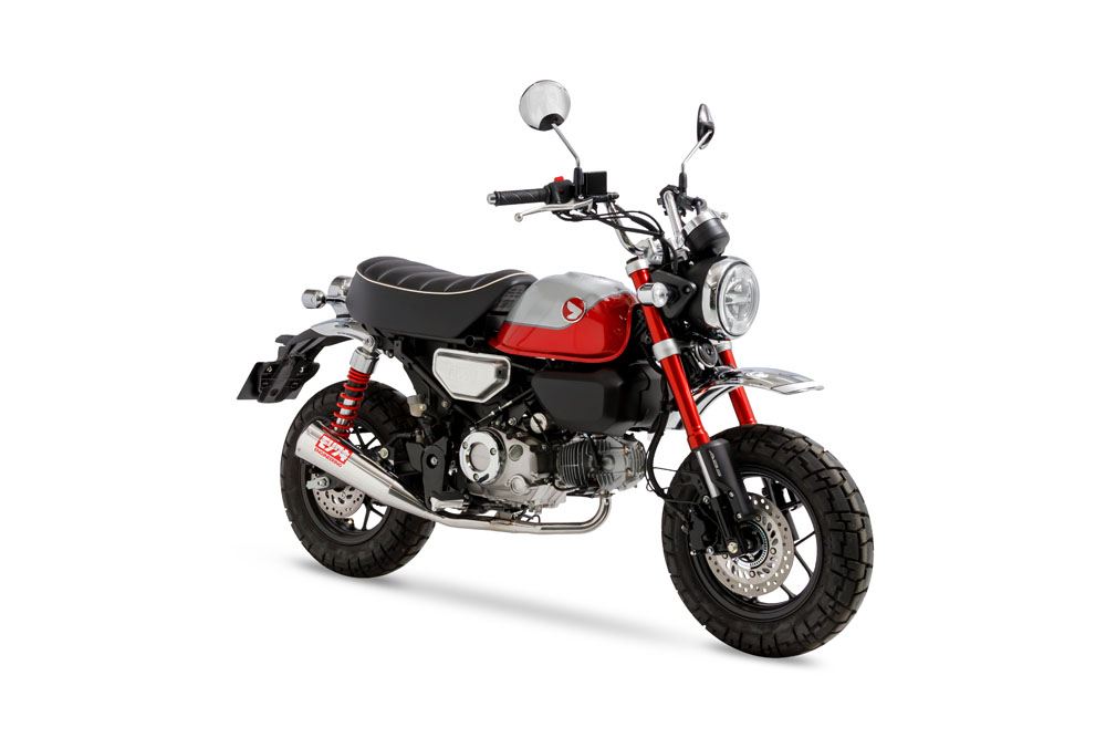 Full exhaust Megaphone Monkey125 2022-2023 / 2024- SUS stainless polish Monkey