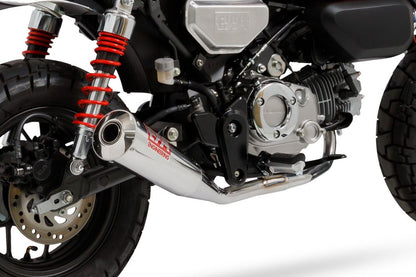 Full exhaust Megaphone Monkey125 2022-2023 / 2024- SUS stainless polish Monkey
