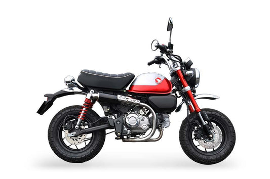 Full Exhaust System Zero-Up Monkey125 2022-2023 / 2024- Black Pearl-Kai / Gloss Black Monkey
