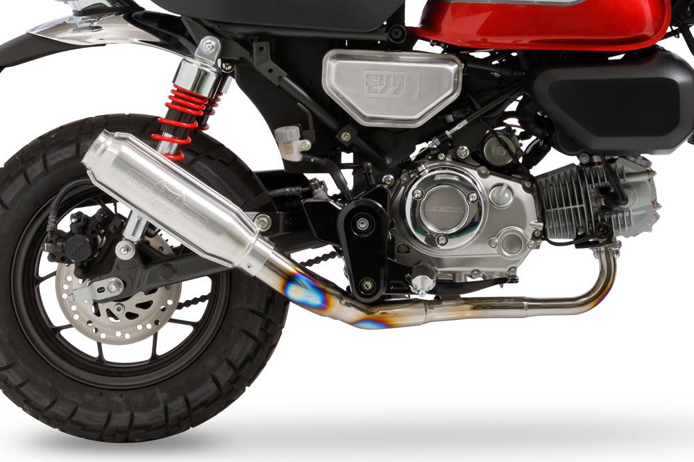 Full Exhaust Monster HG-Ti Monkey125 2022-2023 2024- Heat Gradation Titanium Monkey