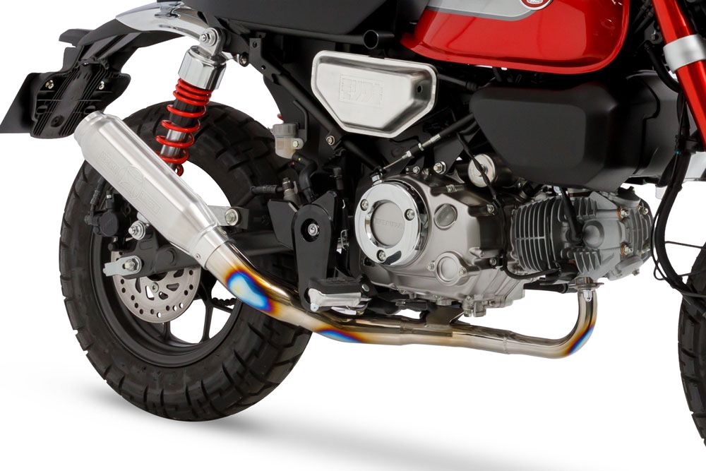 Full Exhaust Monster HG-Ti Monkey125 2022-2023 2024- Heat Gradation Titanium Monkey