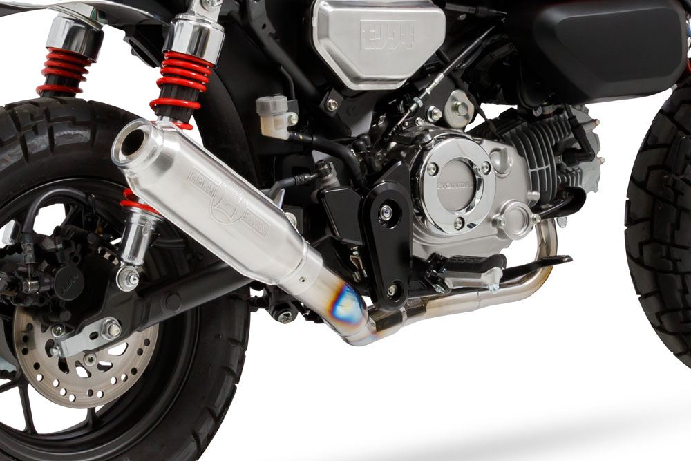 Full Exhaust Monster HG-Ti Monkey125 2022-2023 2024- Heat Gradation Titanium Monkey