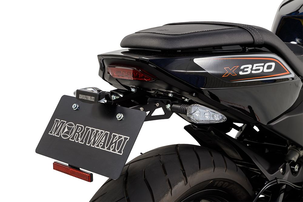 ショートフェンダーキット X350 2023- ブラックアルマイト 1セット ハーレーダビッドソン