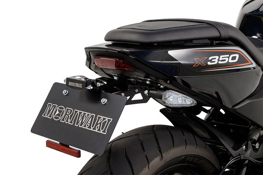 ショートフェンダーキット X350 2023- ブラックアルマイト 1セット ハーレーダビッドソン