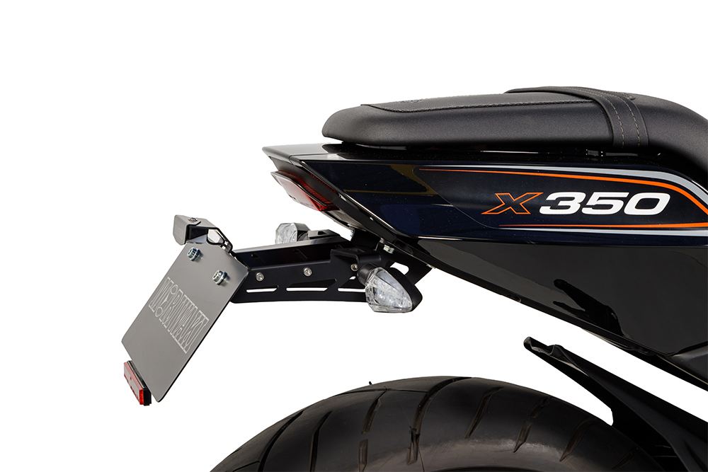 ショートフェンダーキット X350 2023- ブラックアルマイト 1セット ハーレーダビッドソン