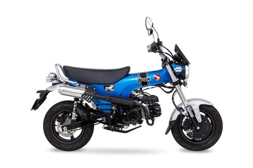 Full Exhaust Monster Dax125 '23/24- Black Heat-Resistant Black Paint Dax