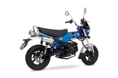 Full Exhaust Monster Dax125 '23/24- Black Heat-Resistant Black Paint Dax