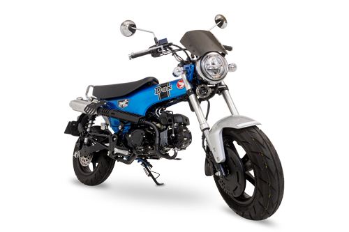 Full Exhaust Monster Dax125 '23/24- Black Heat-Resistant Black Paint Dax