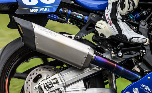 Full Exhaust Blade Racing Z900RS/CAFE '18-22/23- Titanium Cafe