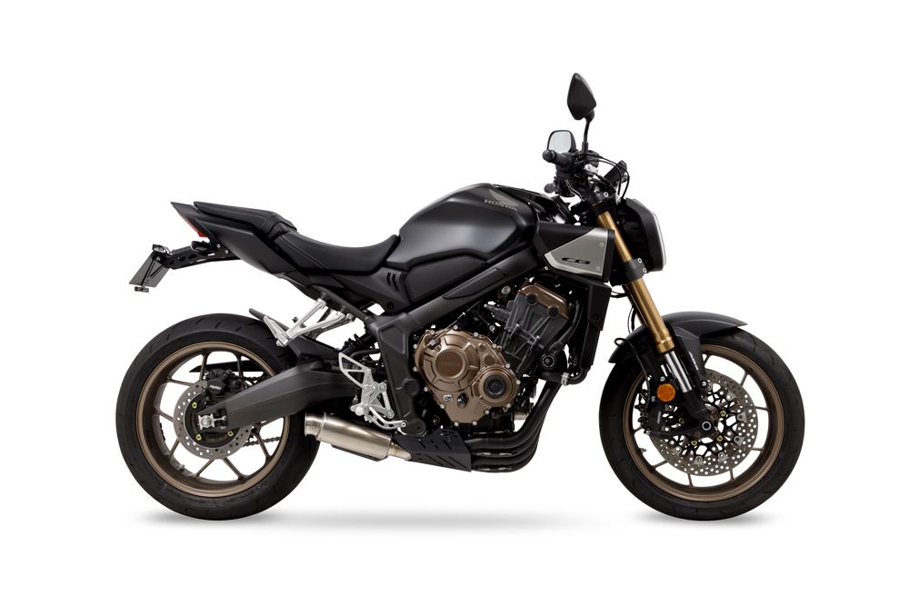 フルエキゾースト クロス ショート ゼロ CBR650R / CB650R '19-22/23/24- ブラック耐熱黒塗装/ホワイトチタン