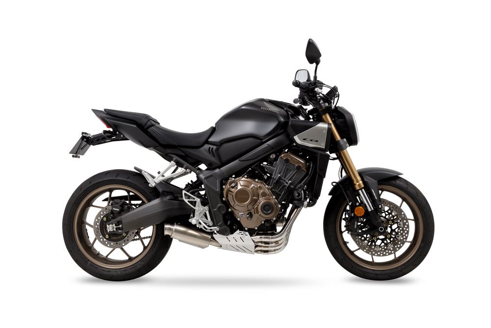 Full Exhaust Cross Short Zero CBR650R / CB650R '19-22/23/24- SUS Polish/White Titanium