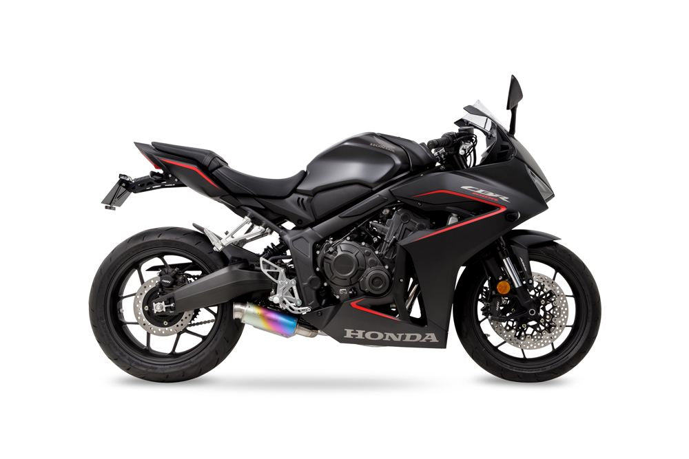 フルエキゾースト クロスショートゼロ CBR650R/CB650R '19-22/23/24- SUSポリッシュ/アノダイズドチタニウム