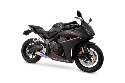 フルエキゾースト クロスショートゼロ CBR650R/CB650R '19-22/23/24- SUSポリッシュ/アノダイズドチタニウム