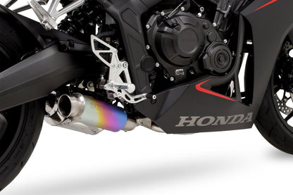 フルエキゾースト クロスショートゼロ CBR650R/CB650R '19-22/23/24- SUSポリッシュ/アノダイズドチタニウム