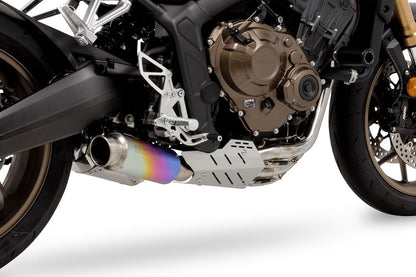 フルエキゾースト クロスショートゼロ CBR650R/CB650R '19-22/23/24- SUSポリッシュ/アノダイズドチタニウム