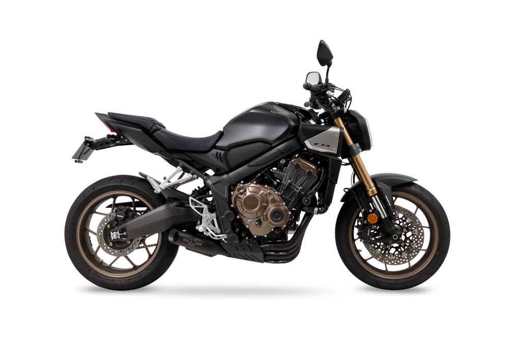 フルエキゾースト クロスショート 19CB650R BLACK ブラック 耐熱黒塗装