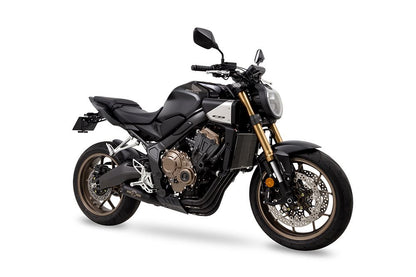 フルエキゾースト クロスショート 19CB650R BLACK ブラック 耐熱黒塗装