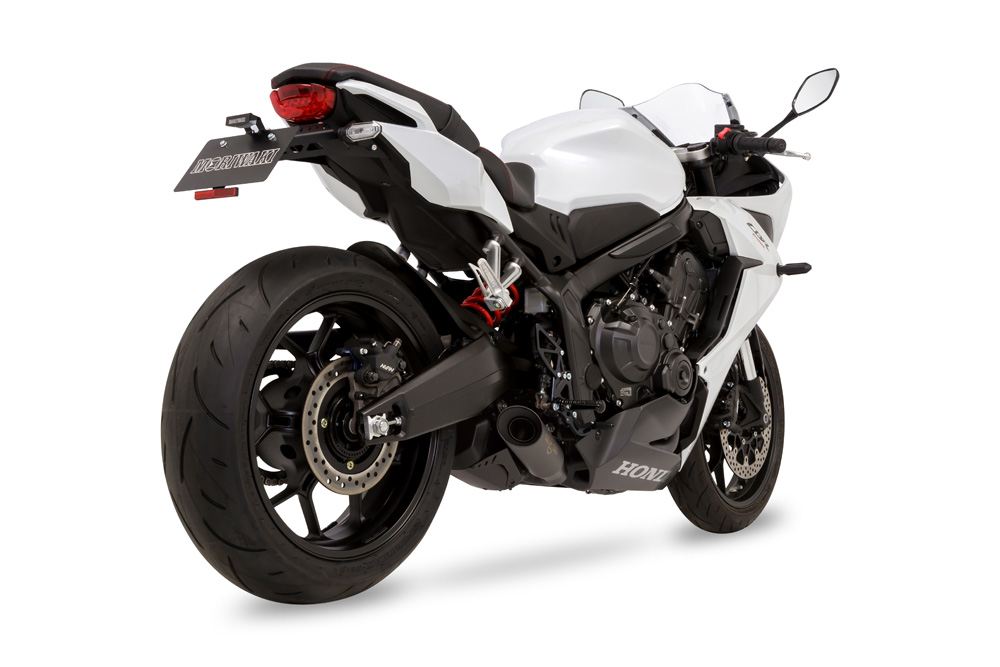 フルエキゾースト クロスショート 19CB650R BLACK ブラック 耐熱黒塗装