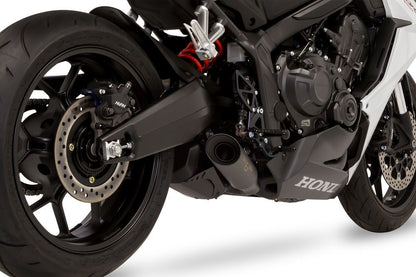 フルエキゾースト クロスショート 19CB650R BLACK ブラック 耐熱黒塗装
