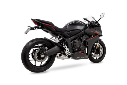 フルエキゾースト クロスショート BLACK CBR650R CB650R SUS ステンレスポリッシュ