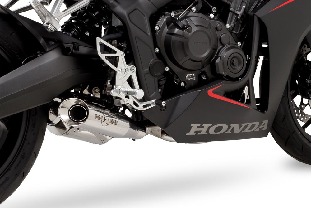フルエキゾースト クロスショート BLACK CBR650R CB650R SUS ステンレスポリッシュ