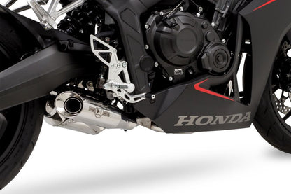 フルエキゾースト クロスショート BLACK CBR650R CB650R SUS ステンレスポリッシュ