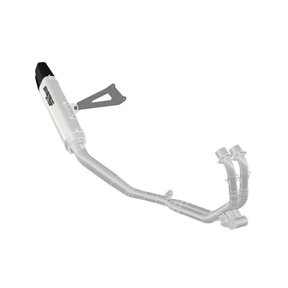 Full Exhaust Racing Blade CBR250RR 17-19/20-22/23 White Titanium