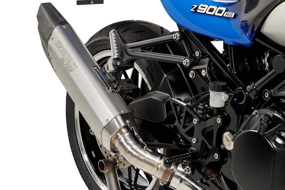 Blade Slip-on Upstyle Kit Z900RS 2018-2022/ 2023- Black Anodized 180g Cafe