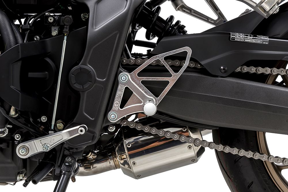 Rear Sets Kit SV CBR650R/CB650R 2019-20/ 2021-22/ 2023/ 2024 Silver Anodized 1 Set