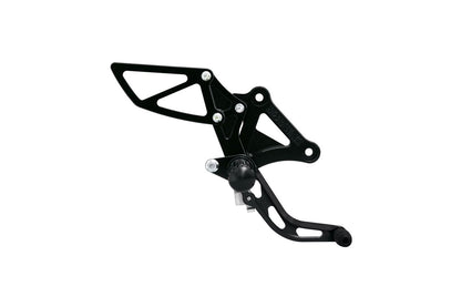 Rearset Kit, BLACK, 19CBR650R, Black Anodized, 1 Set