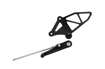 Rearset Kit, BLACK, 19CBR650R, Black Anodized, 1 Set
