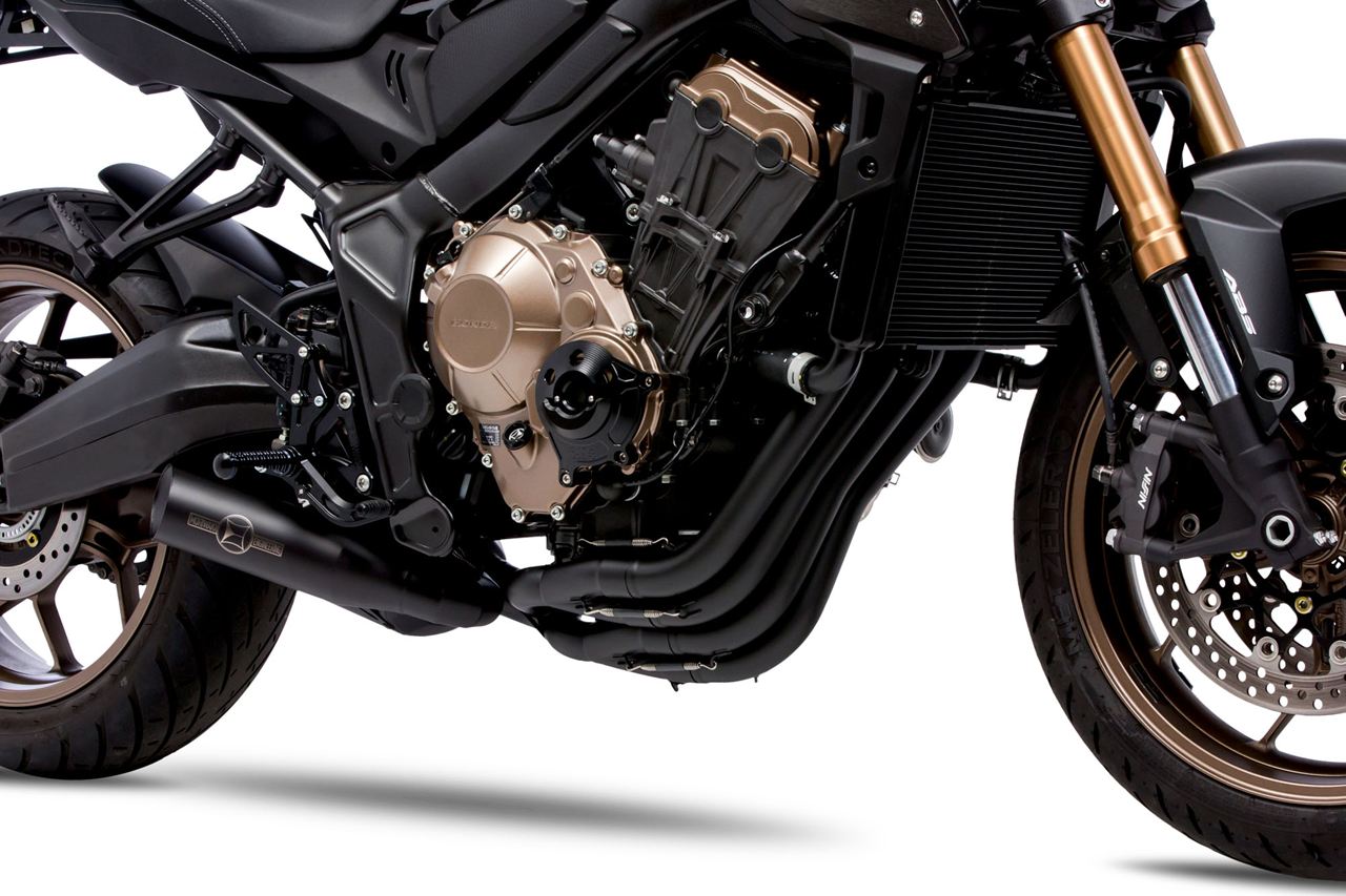 Rearset Kit, BLACK, 19CBR650R, Black Anodized, 1 Set