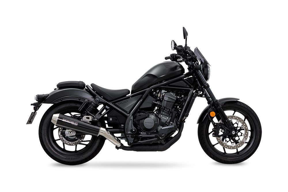 Slip-on Exhaust Neo Classic Rebel1100 2021-2024 / 2025- Black Pearl Kai Rebel
